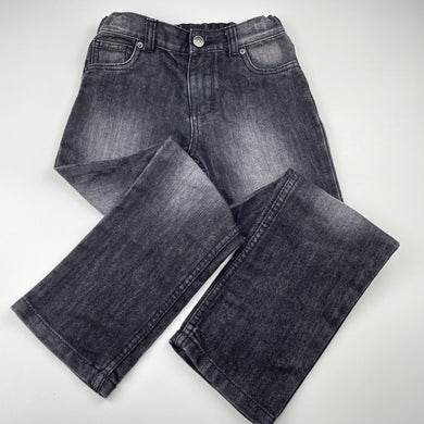 Boys B Collection, dark denim jeans, adjustable, Inside leg: 50.5cm, GUC, size 7,  