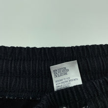 Load image into Gallery viewer, Boys Anko, dark stretch denim pants, elasticated, Inside leg: 51cm, EUC, size 8,  