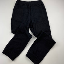 Load image into Gallery viewer, Boys Anko, dark stretch denim pants, elasticated, Inside leg: 51cm, EUC, size 8,  