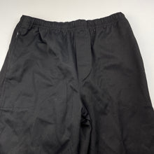 Load image into Gallery viewer, Boys Bare &amp; Ley, black school pants, elasticated, Inside leg: 65cm, EUC, size 14,  
