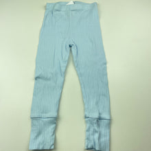 Load image into Gallery viewer, unisex Sprout, ribbed organic cotton leggings / bottoms, GUC, size 1,  