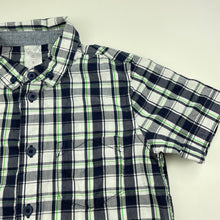 Load image into Gallery viewer, Boys Target, checked cotton short sleeve shirt, EUC, size 5,  