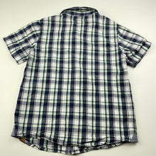 Load image into Gallery viewer, Boys Target, checked cotton short sleeve shirt, EUC, size 5,  