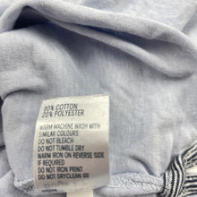 Load image into Gallery viewer, Boys Anko, blue marle t-shirt / top, marks on front, FUC, size 5,  