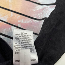 Load image into Gallery viewer, Boys Target, black cotton t-shirt / top, beach, GUC, size 7,  