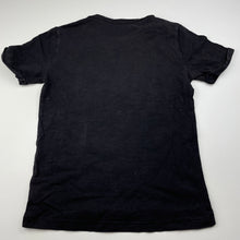 Load image into Gallery viewer, Boys Target, black cotton t-shirt / top, beach, GUC, size 7,  