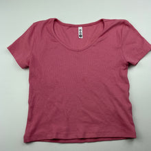 Load image into Gallery viewer, Girls KID, organic cotton blend stretchy t-shirt / top, FUC, size 12,  