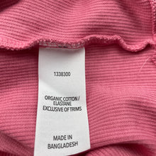 Load image into Gallery viewer, Girls KID, organic cotton blend stretchy t-shirt / top, FUC, size 12,  