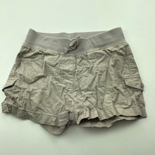 Load image into Gallery viewer, Girls H&amp;T, lightweight cotton shorts, elasticated, GUC, size 5,  
