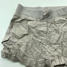Load image into Gallery viewer, Girls H&amp;T, lightweight cotton shorts, elasticated, GUC, size 5,  