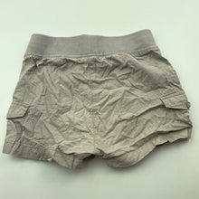 Load image into Gallery viewer, Girls H&amp;T, lightweight cotton shorts, elasticated, GUC, size 5,  