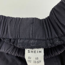 Load image into Gallery viewer, Boys SHEIN, navy casual shorts, elasticated, wash fade, FUC, size 11-12,  