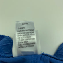 Load image into Gallery viewer, Boys KID, blue cotton shorts, elasticated, FUC, size 6,  