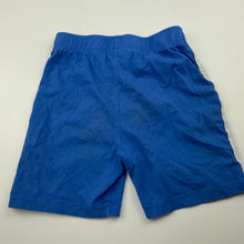 Load image into Gallery viewer, Boys KID, blue cotton shorts, elasticated, FUC, size 6,  