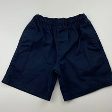 Load image into Gallery viewer, Boys Target, navy school shorts, elasticated, GUC, size 3-4,  