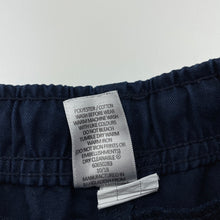 Load image into Gallery viewer, Boys Target, navy school shorts, elasticated, GUC, size 3-4,  