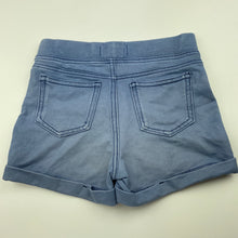 Load image into Gallery viewer, Girls Target, blue stretchy shorts, elasticated, GUC, size 6,  