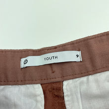 Load image into Gallery viewer, Boys Target, stretch cotton chino shorts, drawcord, EUC, size 9,  