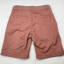 Load image into Gallery viewer, Boys Target, stretch cotton chino shorts, drawcord, EUC, size 9,  