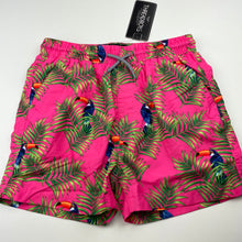 Load image into Gallery viewer, Boys THREADBOYS, lined colourful board shorts, elasticated, NEW, size 11-12,  