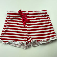 Load image into Gallery viewer, Girls B&amp;L, cotton Christmas pyjama shorts, elasticated, GUC, size 5,  