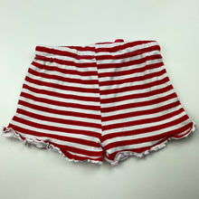 Load image into Gallery viewer, Girls B&amp;L, cotton Christmas pyjama shorts, elasticated, GUC, size 5,  