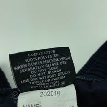 Load image into Gallery viewer, Boys School Zone, navy lightweight school shorts, elasticated, GUC, size 10,  