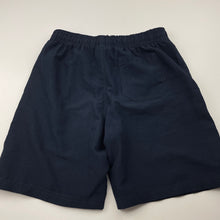 Load image into Gallery viewer, Boys School Zone, navy lightweight school shorts, elasticated, GUC, size 10,  