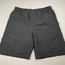 Load image into Gallery viewer, Boys School Zone, grey lightweight school shorts, elasticated, GUC, size 16,  