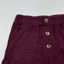Load image into Gallery viewer, Girls Anko, crinkle cotton shorts, elasticated, GUC, size 8,  