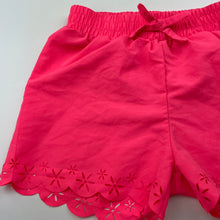 Load image into Gallery viewer, Girls Wave Zone, lightweight board shorts, elasticated, EUC, size 7,  