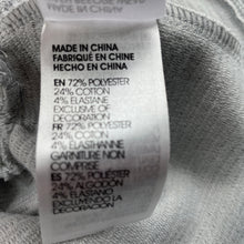 Load image into Gallery viewer, Girls KIDDING AROUND, grey ribbed long sleeve dress, EUC, size 000, L: 35cm