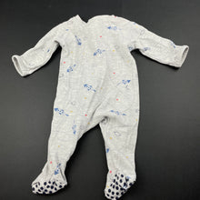 Load image into Gallery viewer, Boys Kids &amp; Co, grey zip coverall / romper, GUC, size 0000,  