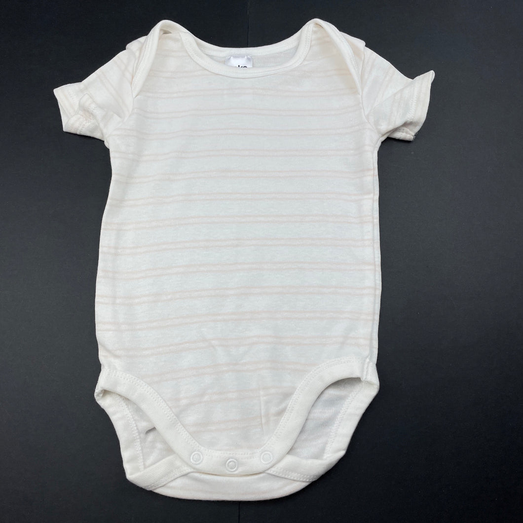 Girls Anko, soft cotton bodysuit / romper, EUC, size 0,  