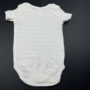 Girls Anko, soft cotton bodysuit / romper, EUC, size 0,  