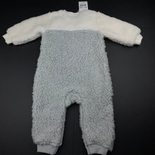 Load image into Gallery viewer, unisex Dymples, thick fleece romper, koala, NEW, size 0,  