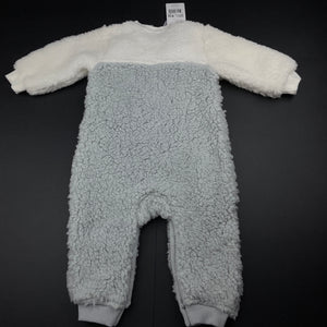 unisex Dymples, thick fleece romper, koala, NEW, size 0,  