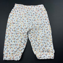 Load image into Gallery viewer, Girls Anko, floral flannelette pyjama bottoms, GUC, size 0,  