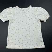 Load image into Gallery viewer, Girls Cotton On, lightweight floral t-shirt / top, EUC, size 5,  
