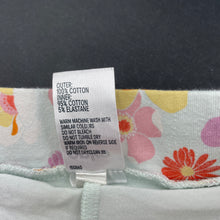 Load image into Gallery viewer, Girls Anko, floral cotton skirt, built-in shorts, elasticated, GUC, size 6,  