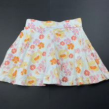 Load image into Gallery viewer, Girls Anko, floral cotton skirt, built-in shorts, elasticated, GUC, size 6,  