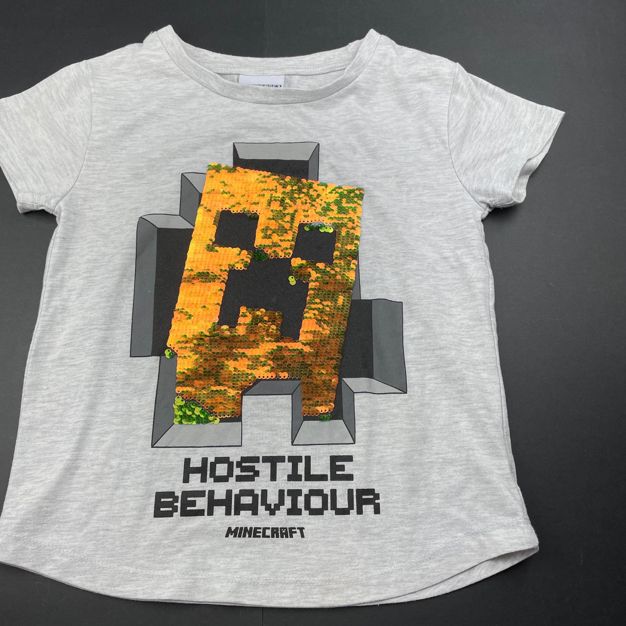 minecraft sequin t shirt