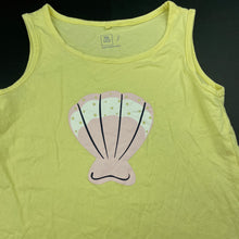 Load image into Gallery viewer, Girls Kids &amp; Co, yellow cotton singlet / tank top, EUC, size 7,  