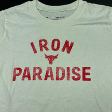 Load image into Gallery viewer, Boys Under Armour, HeatGear cotton blend t-shirt / top, GUC, size 8-9,  
