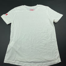 Load image into Gallery viewer, Boys Under Armour, HeatGear cotton blend t-shirt / top, GUC, size 8-9,  