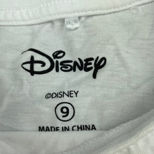Girls Disney, Minnie Mouse cotton Christmas t-shirt / top, EUC, size 9,  