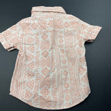Load image into Gallery viewer, Boys Baby Berry, lightweight cotton short sleeve shirt, EUC, size 0,  