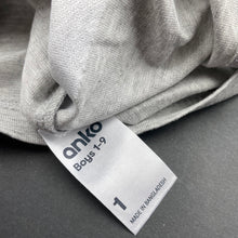 Load image into Gallery viewer, Boys Anko, grey Christmas t-shirt / top, NEW, size 0,  