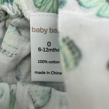 Load image into Gallery viewer, Girls Baby Baby, lightweight cotton suspender skirt, elasticated, butterflies, EUC, size 0,  
