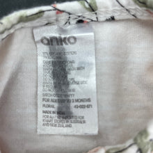 Load image into Gallery viewer, Girls Anko, organic cotton blend swaddle sleeping bag, FUC, size 000,  